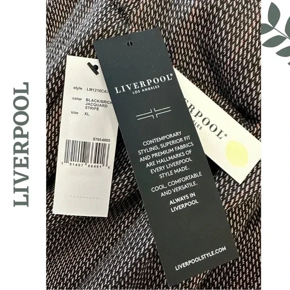 Liverpool LM1210CA71 Boyfriend Blazer with Princess Dart Brown  Size Extra Large - Picture 11 of 11